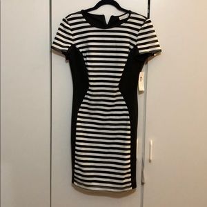 Black and white dress